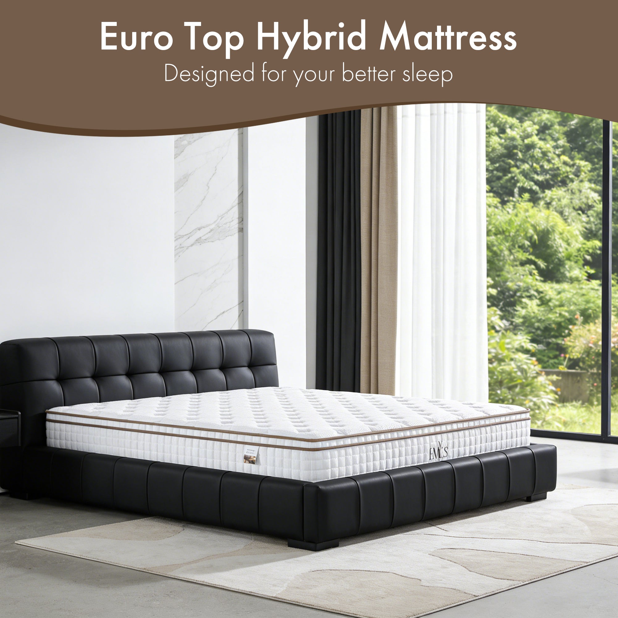 Premium Firm Spring Mattress | 10-Year Warranty | Emily's Homeware