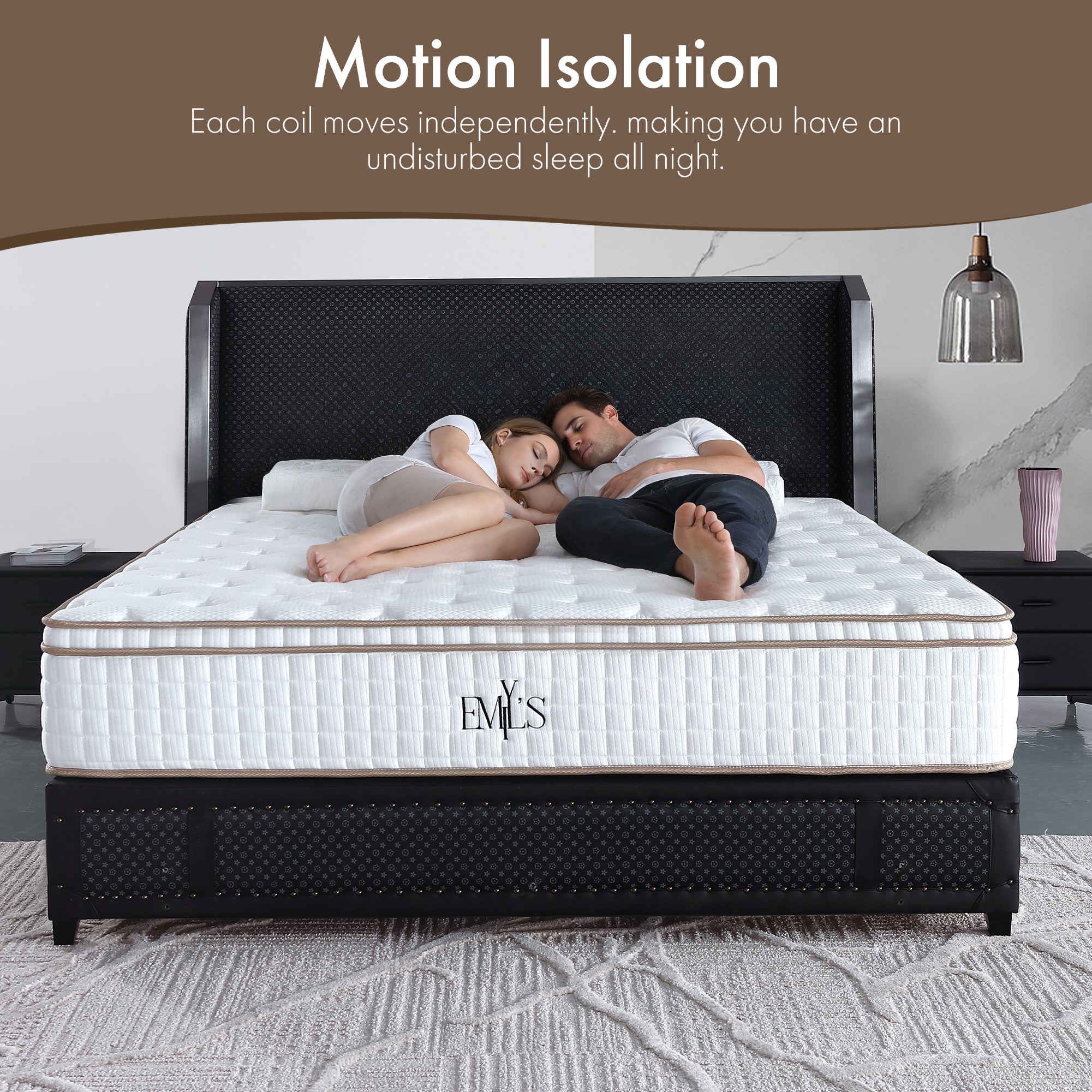 Premium Firm Spring Mattress | 10-Year Warranty | Emily's Homeware